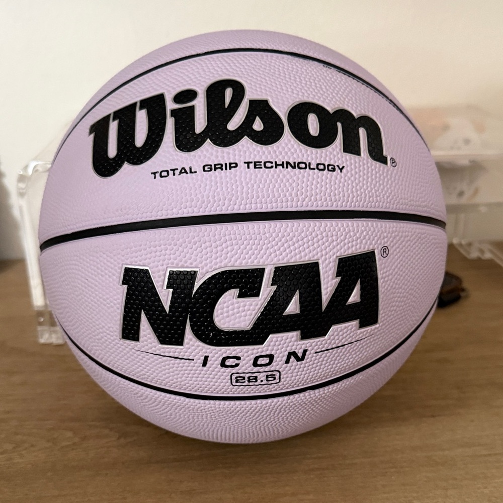 Wilson NCAA Icon Basketball in Light Purple size 6